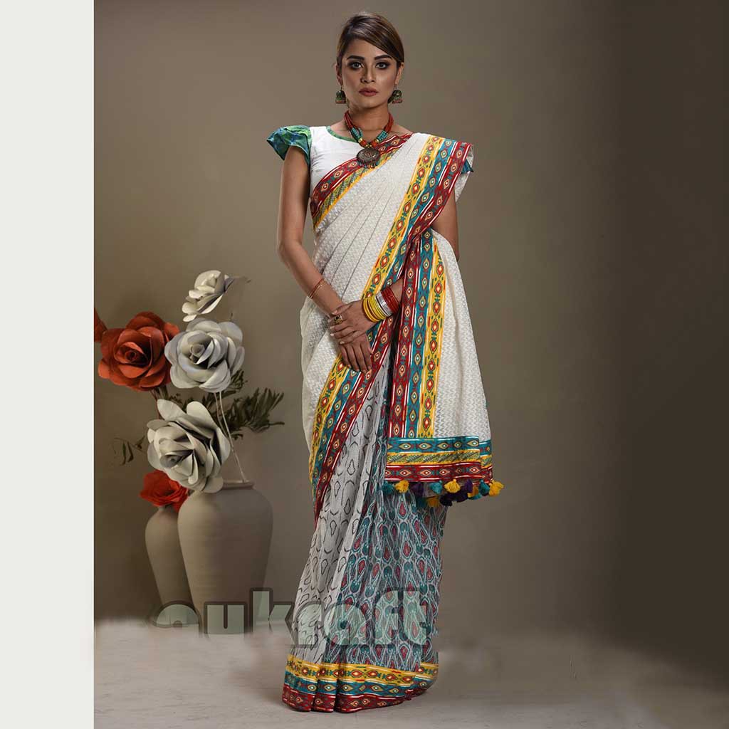 WOMEN'S COTTON SAREE