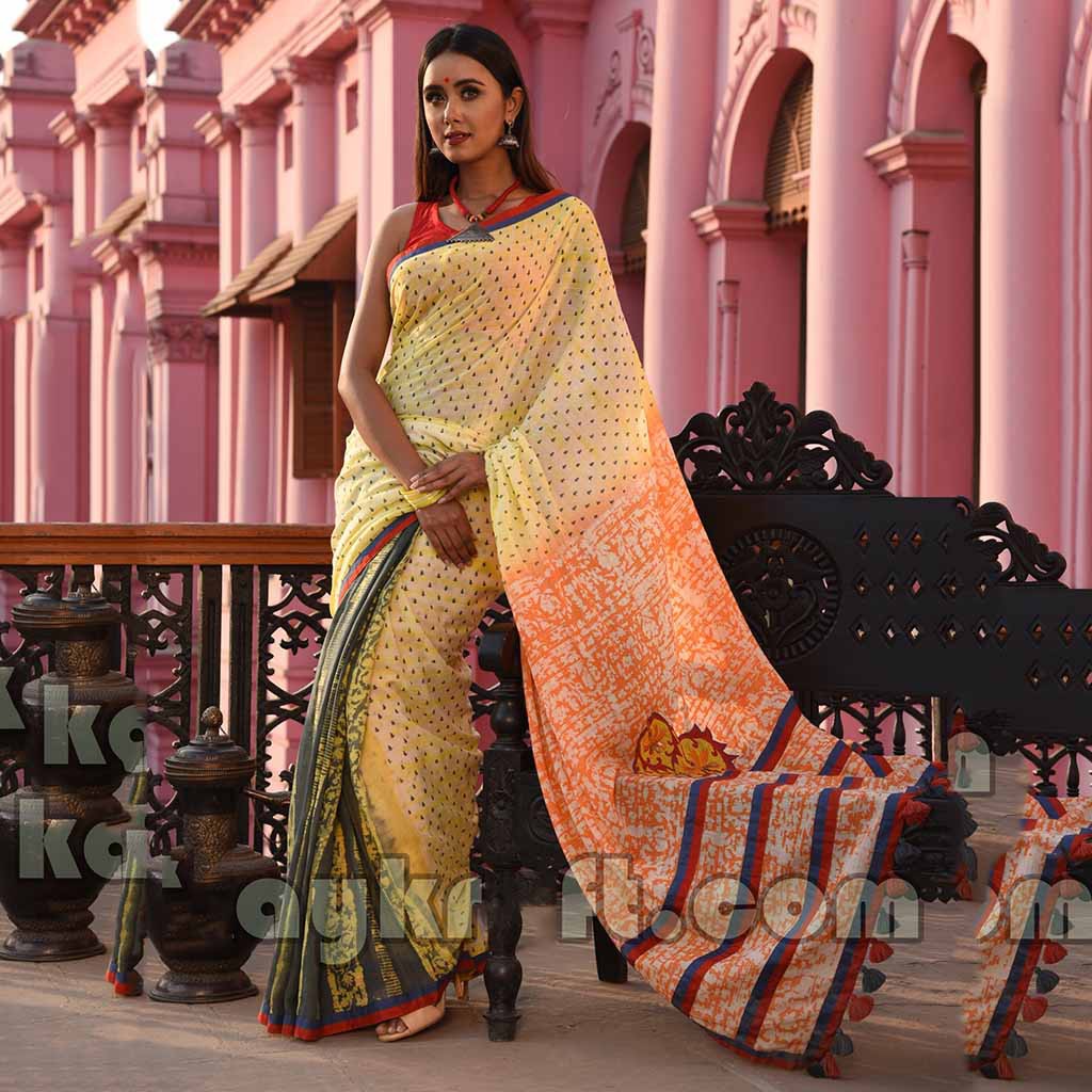 WOMEN'S COTTON SAREE
