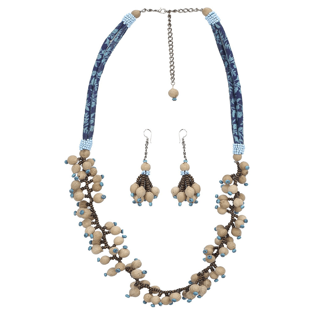Amla Beaded Necklace Set