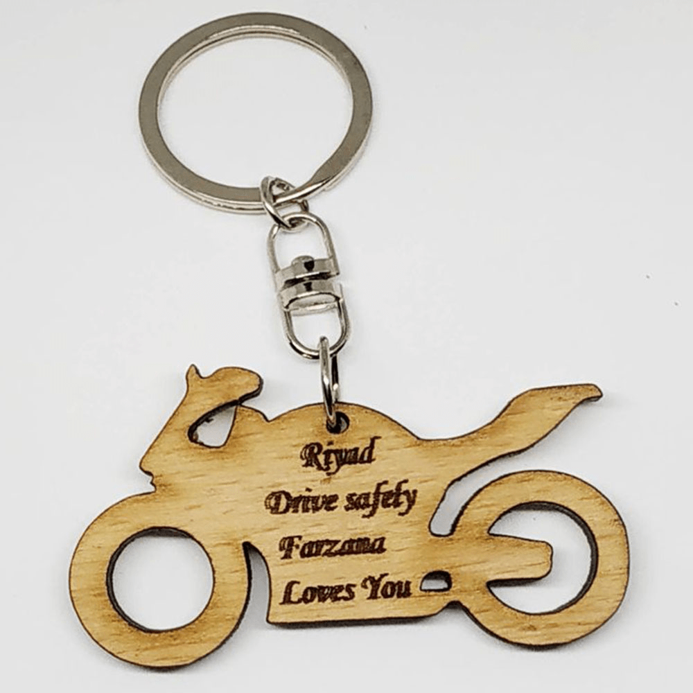 Customize Wooden keyring