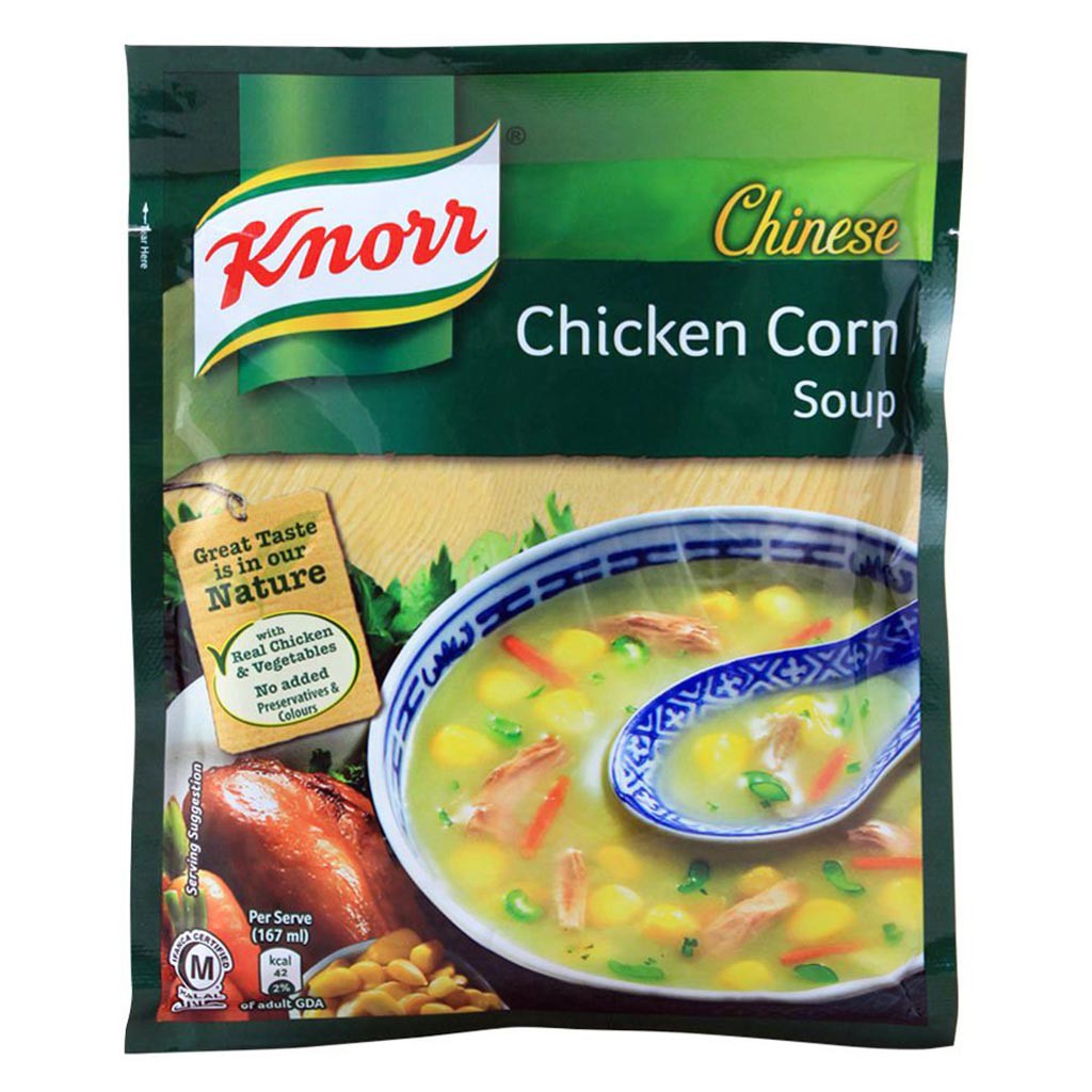 Knorr chicken corn soup (24gmx4)