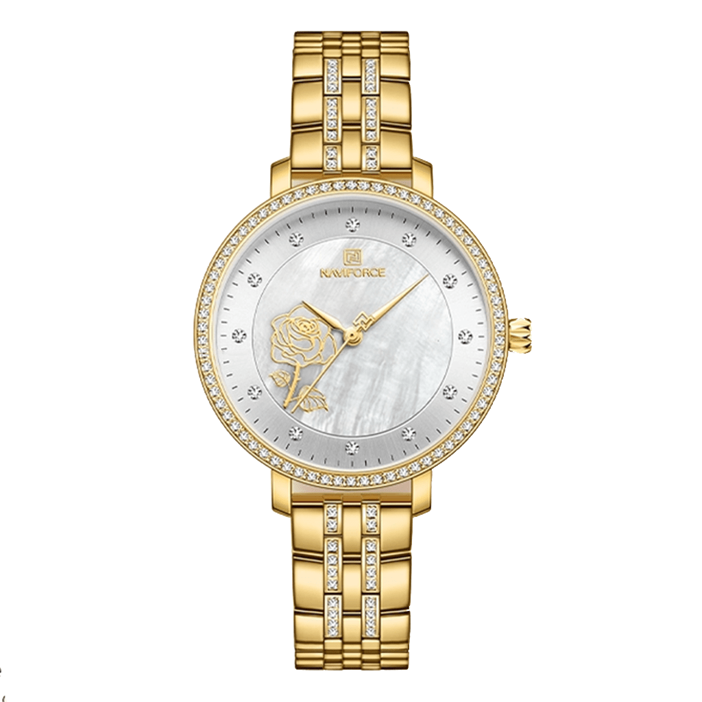 tainless Steel Analog Watch For Women