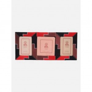 Multicolour Suede Leather Photo Frame
