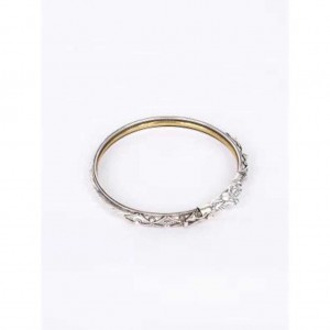Oxidized Silver Bangle