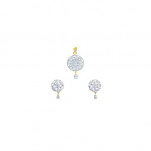 Diamond Pendant Set
