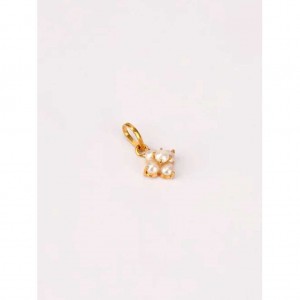 Pearl Studded Gold Locket