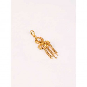 Stone Studded Gold Locket