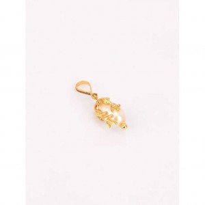 Pearl Studded Gold Locket