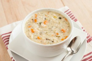 CRISP RICE SOUP