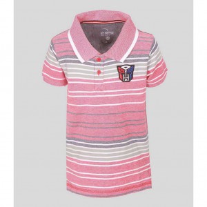 Kids boy multi color striped Polo