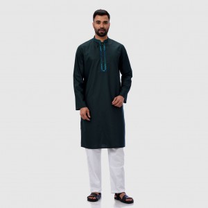 Cotton Karchupi Ornamented Panjabi