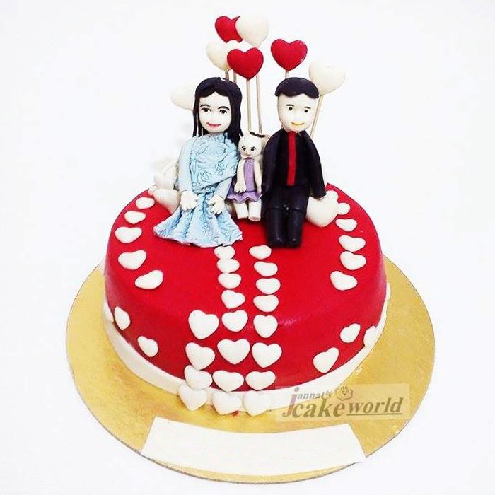 Round Shaped Cake