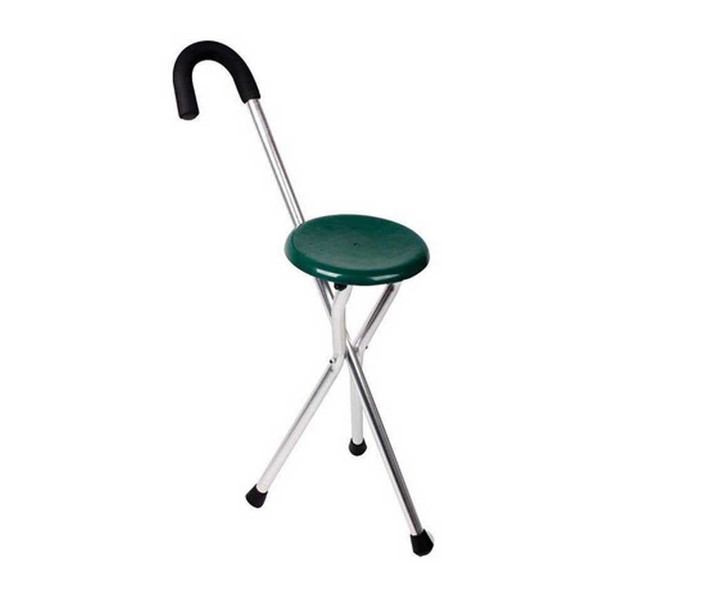Portable Walking Chair (Cane / Stool)