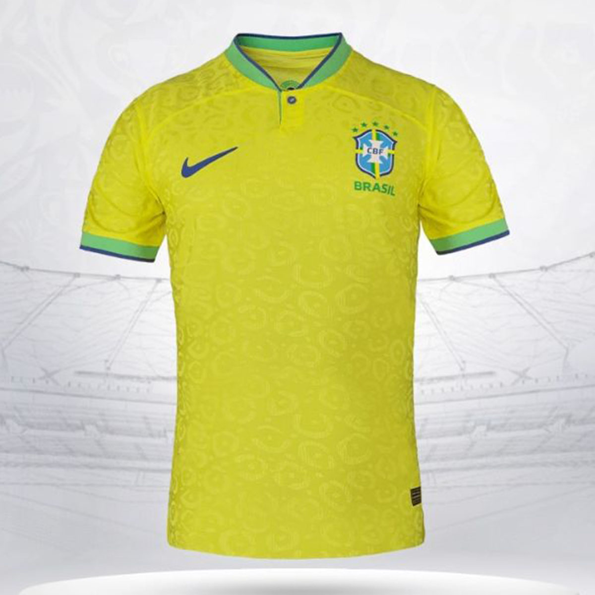 Brazil Fifa World Cup Home Jersey 2022 - Player Edition