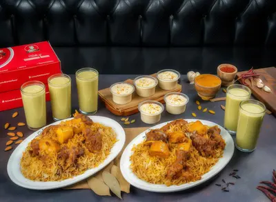 Basmati Kacchi with Borhani & Firni - 1:5