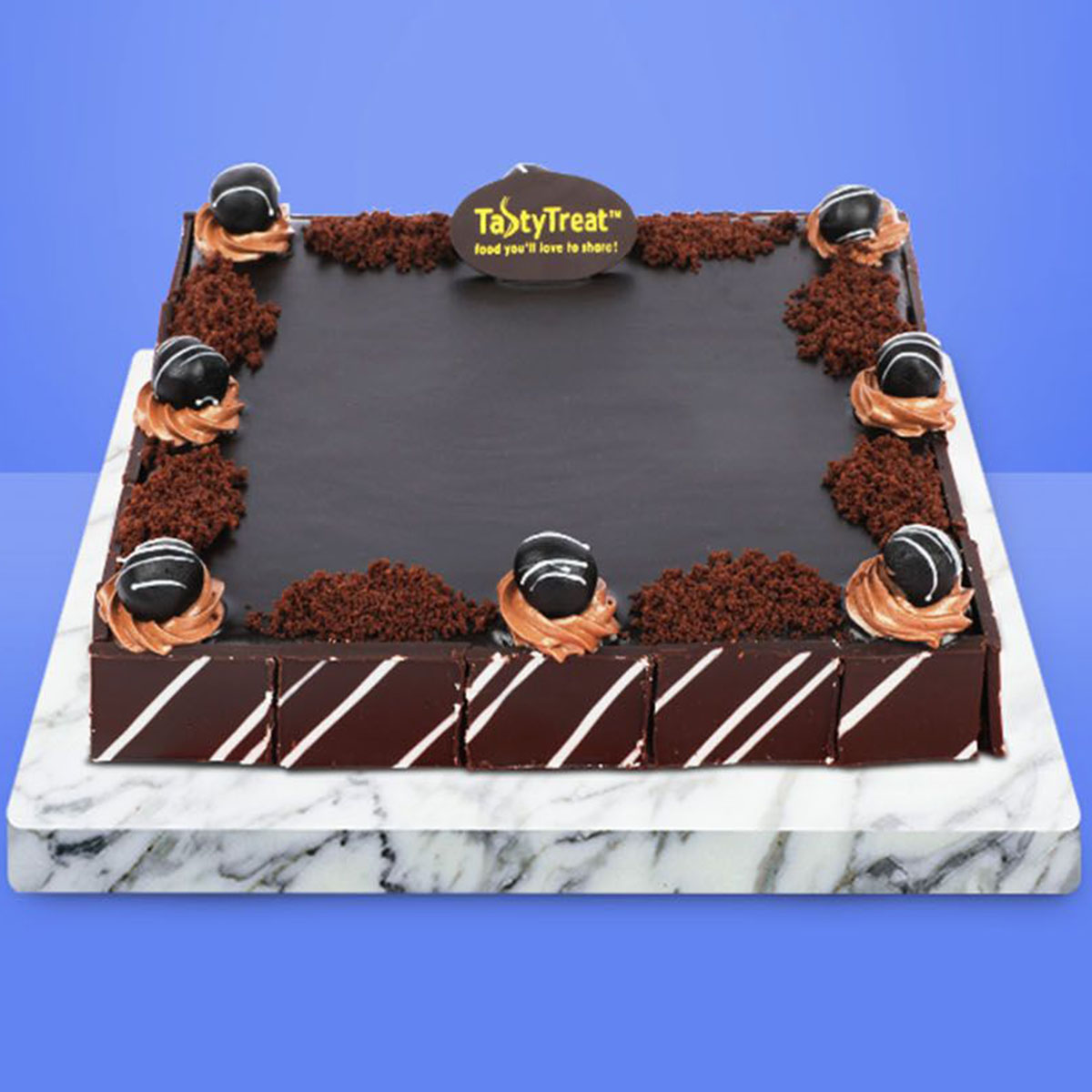 Chocolate Coated Cake