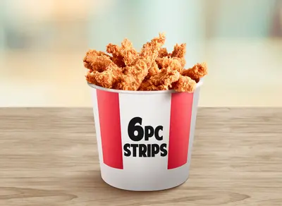 6 pcs Boneless Strips