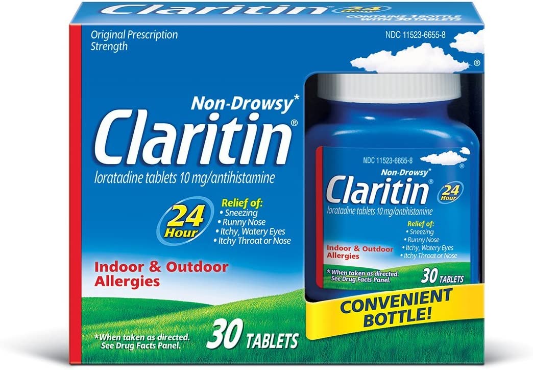 Claritin Allergy 24 Hour Tablets, 10 mg, 30 Count