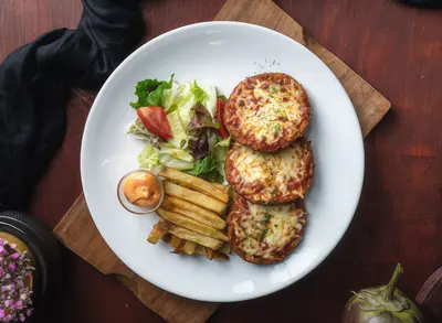 Aubergine Parmigiana