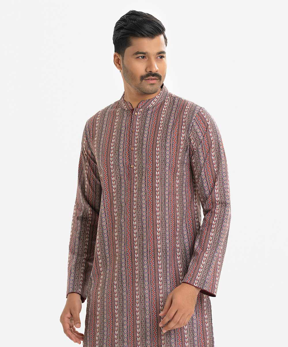 Semi Fitted Panjabi