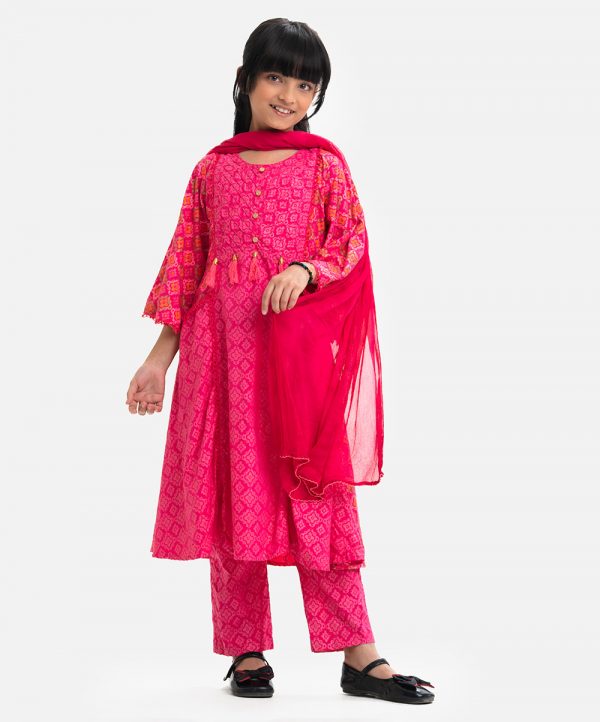 Pink Viscose Salwar Kameez