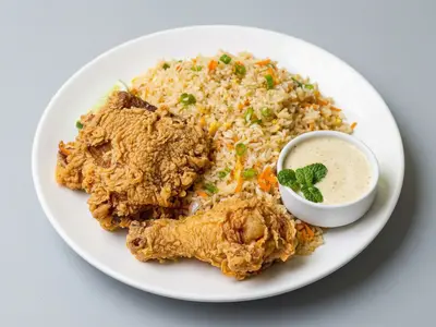 Double Chicken Rice Bowl