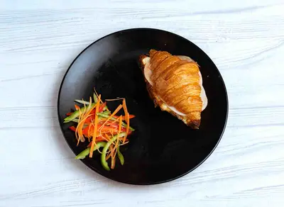 Ham & Cheese Croissant Sandwich