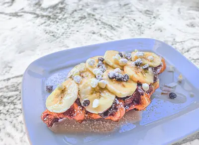 Nutella & Banana Croiffle