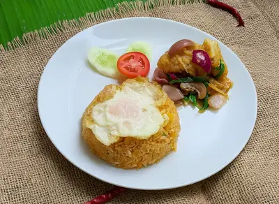 Sweet & Sour Fish Fried Rice