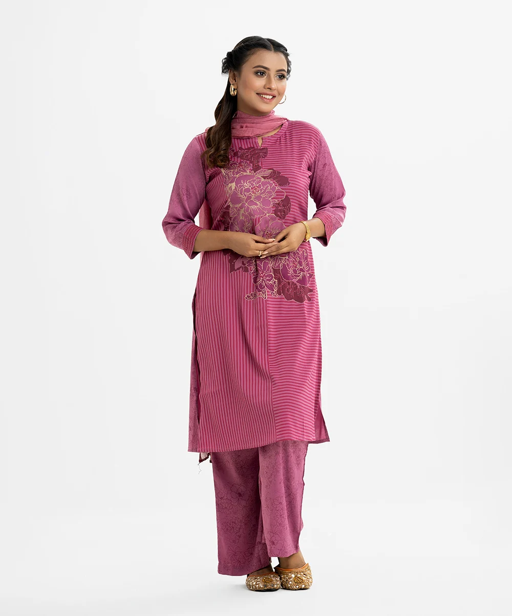 Pink Joom Straight Salwar Kameez ৳ 5,791 + VAT