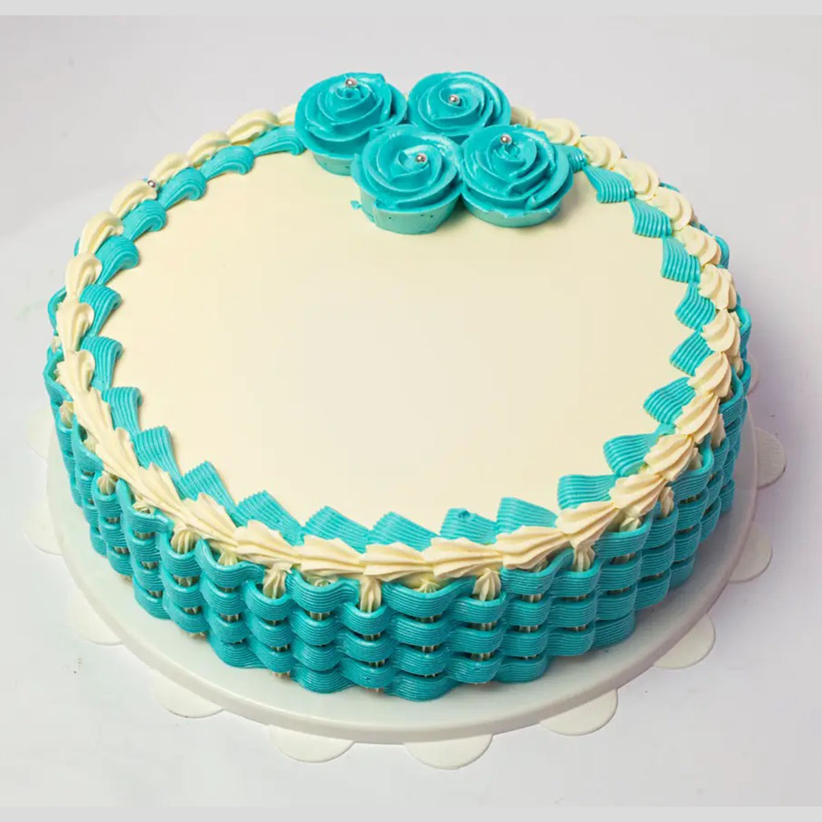 Basketweave Cake