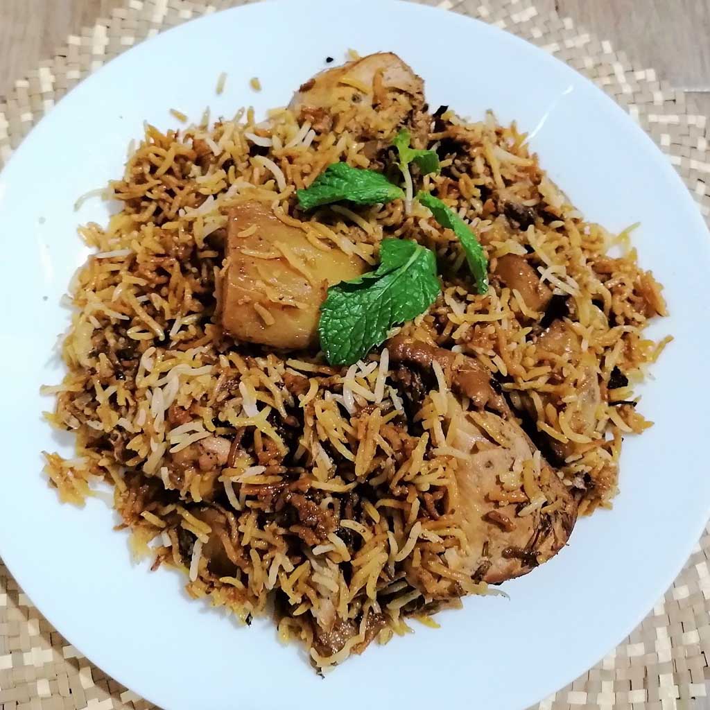 Chicken Biryani Half