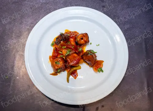 Chicken Tawa Jhal Fry
