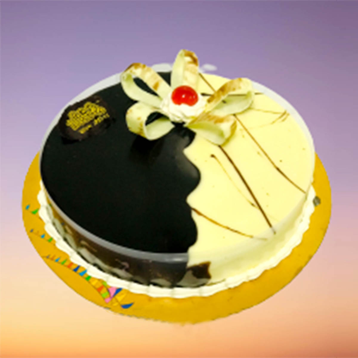 Choco-Vanilla Cake