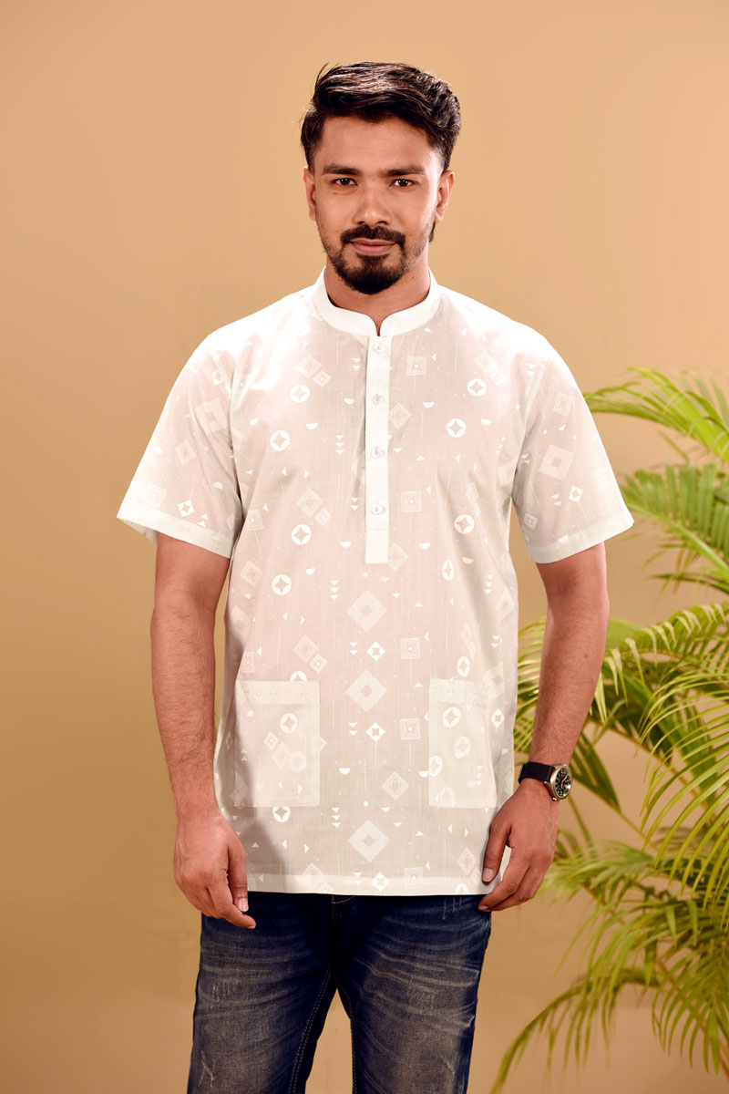 Mineral Ice Voile Printed Fatua