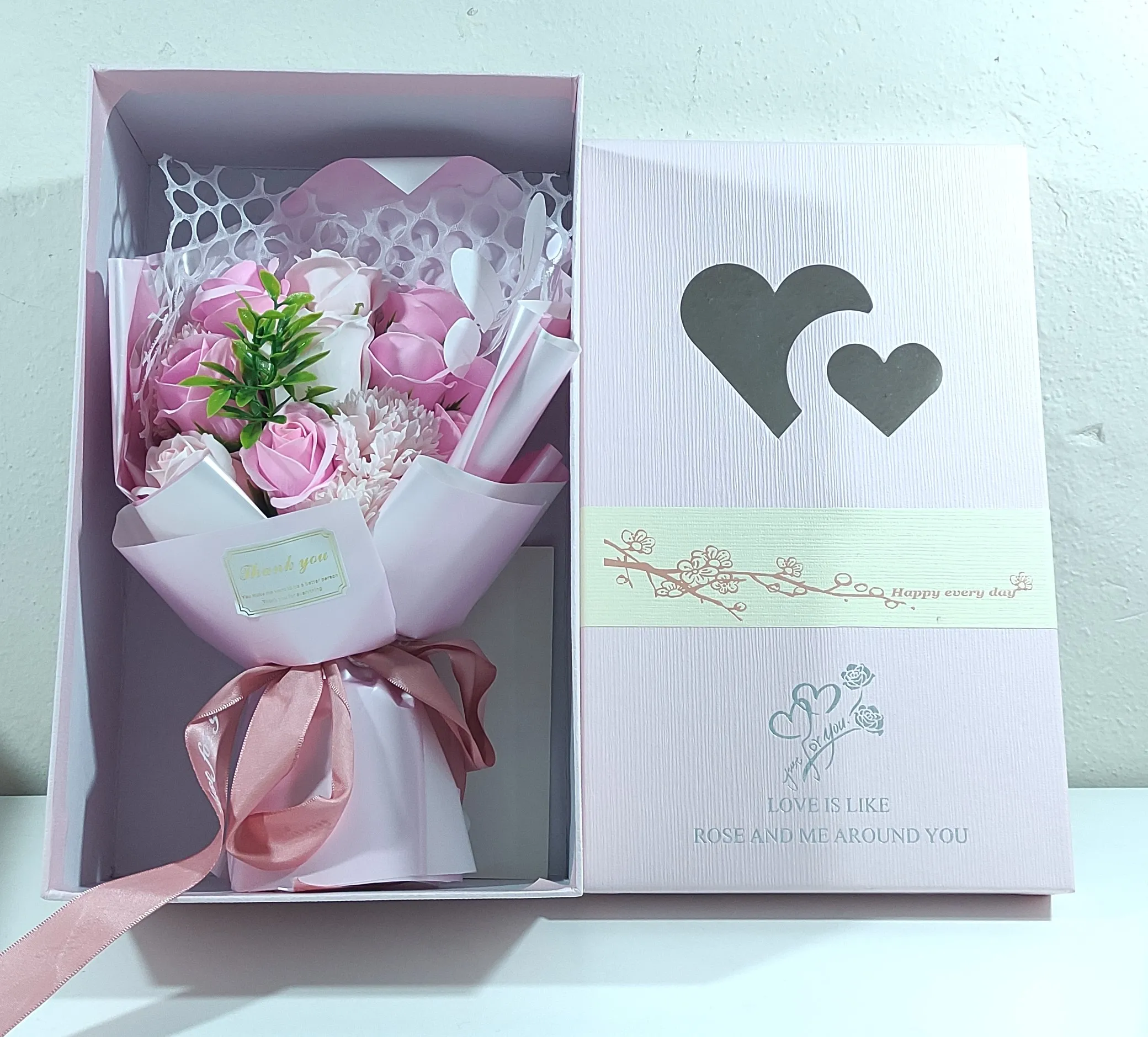 Soap Flower Bouquet
