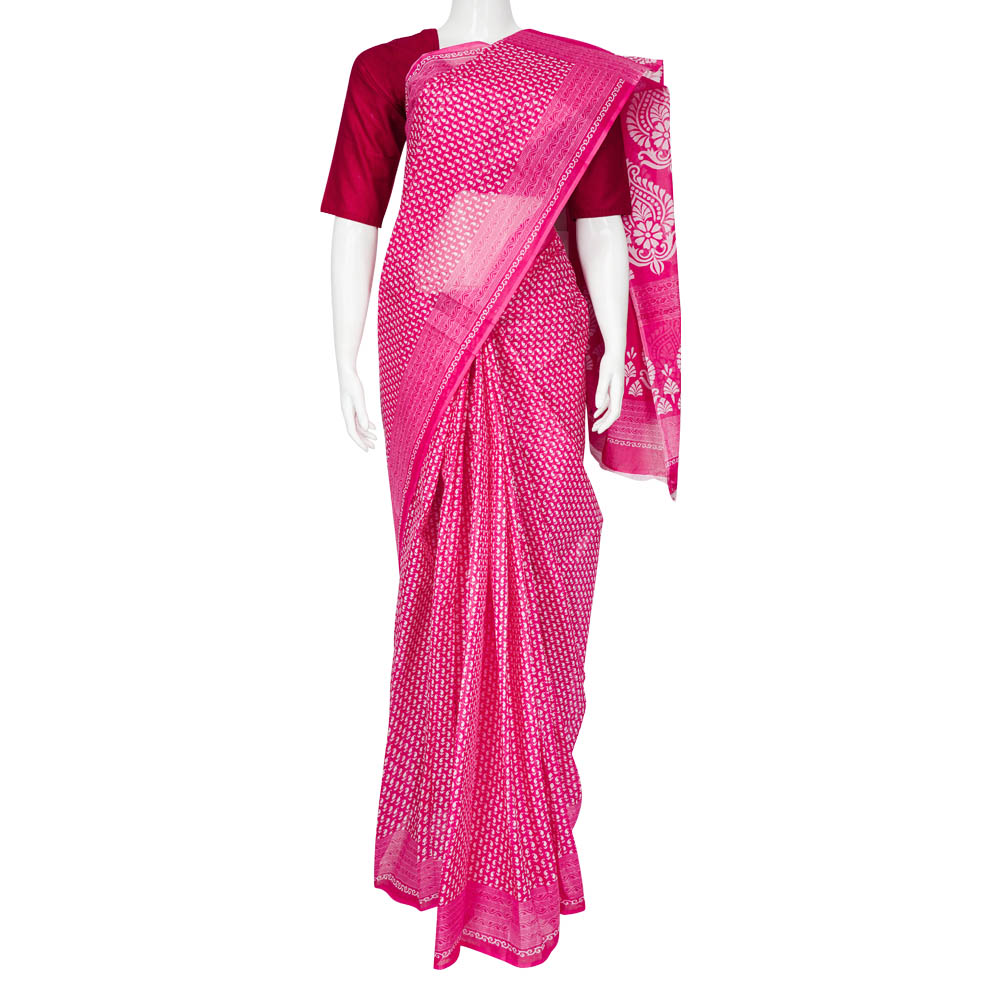Printed Cotton Saree