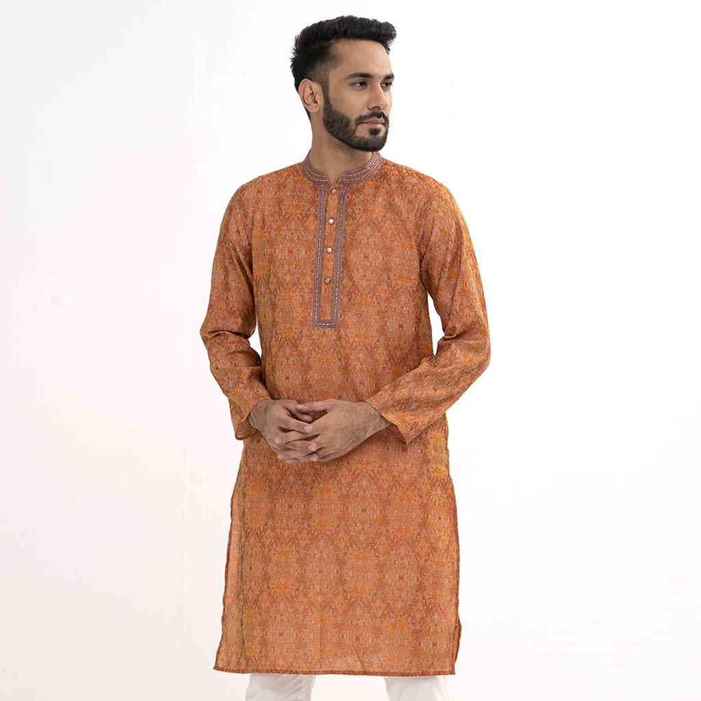Semi Fitted Panjabi