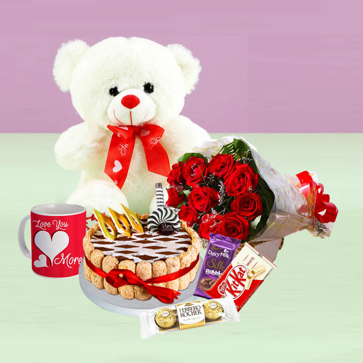 Valentine's Gift & Meal Combo