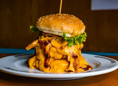 Chicken Cheese Volcano