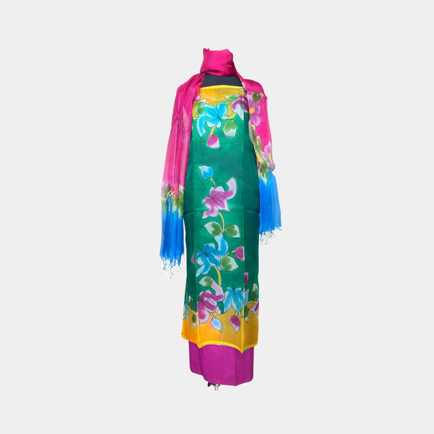 Hand-Paint-Maslin-Dress-Material