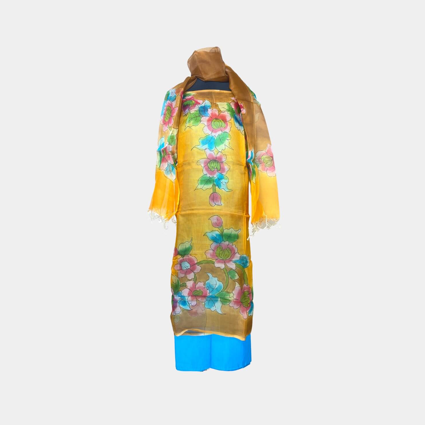 Hand-Paint-Maslin-Dress-Material