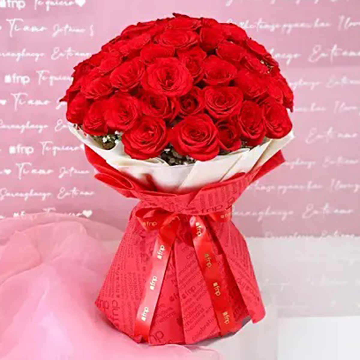 36 Pieces Red Roses Bouquet
