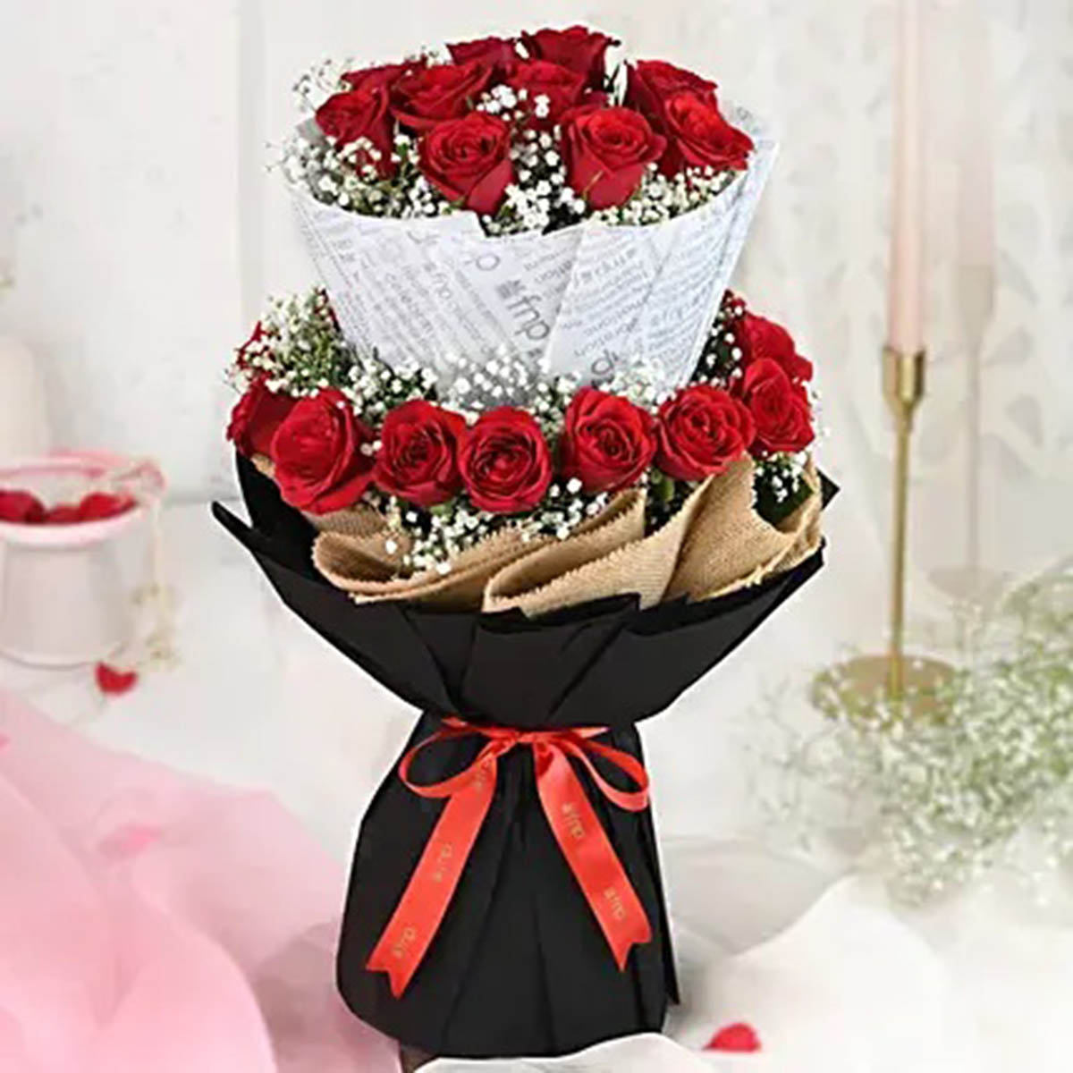 36 Pieces Red Roses Bouquet