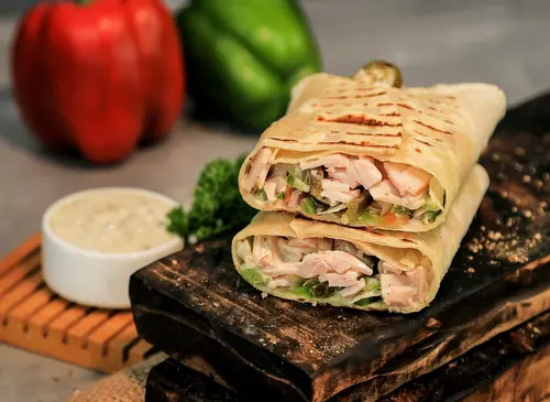 Smoked Chicken Ranch Wrap