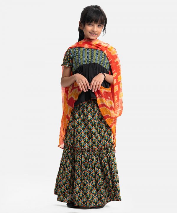 Printed Cotton Ghagra Choli