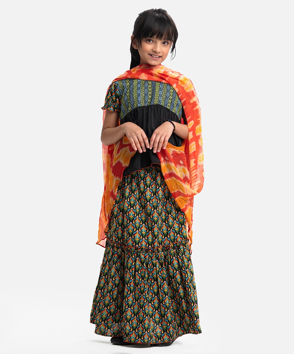 Printed Cotton Ghagra Choli