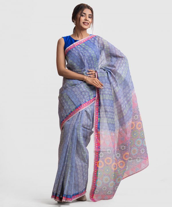 Printed Art Silk Saree