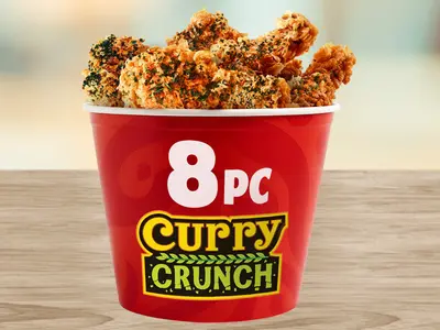 Curry Crunch - 8 pcs