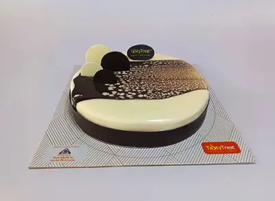 Choco-Vanilla Cake - 500 gm